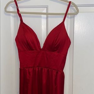 Small red wine maxi dress♥️✨